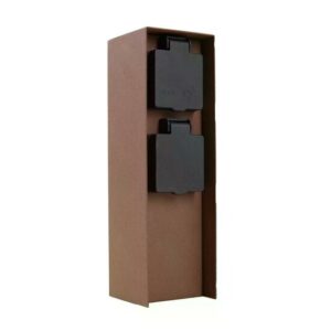 Außensteckdose Charge 2 Corten