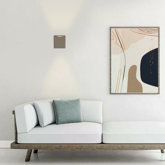 Shift Up en Down Wandlamp | champagne | 10 cm – Image 2