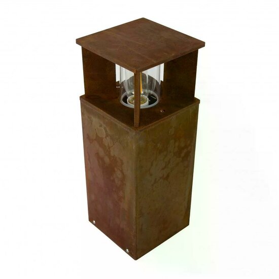 Staande buitenlamp Marina 40 square | Corten - Afbeelding 3