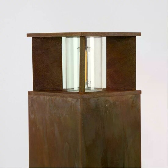 Staande buitenlamp Marina 70 square | Corten – Image 3