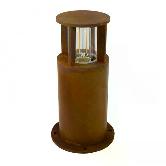 Staande buitenlamp Marina 30 round | Corten - Image 2
