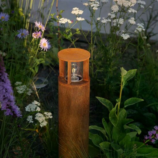Staande buitenlamp Marina 60 round | Corten - Image 3
