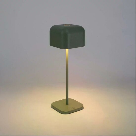 KS Cabo Medium Ladegerät für Tischleuchte | Grün-grau | H30cm