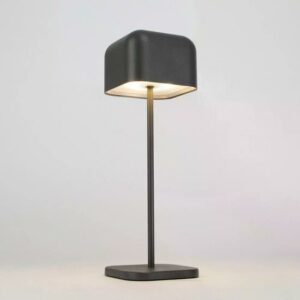 KS Cabo Medium oplaadbare tafellamp | Antraciet | H30cm