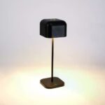 KS Cabo Medium oplaadbare tafellamp | Mat zwart | H30cm