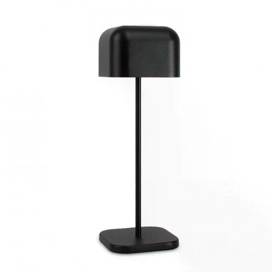 Cabo tafellamp | Oplaadbaar | mat zwart | 30 cm - Afbeelding 3