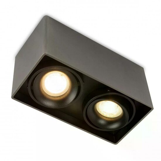 Bjorn 2 Surface-Mounted Spotlight | Gunmetal | GU10