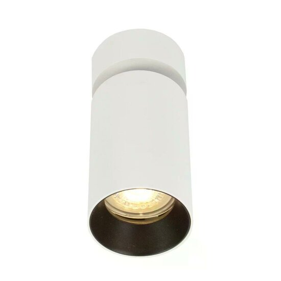Mila 1 Rond Opbouwspot | wit | GU10 - Afbeelding 2