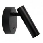 Viktor wandlamp | zwart | H: 11.50 cm | Met USB