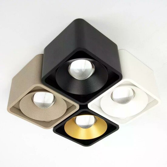 Lars Opbouwspot | zwart | 9 cm – Bild 4
