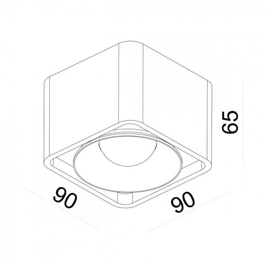 Lars Opbouwspot | champagne | 9 cm – Image 4