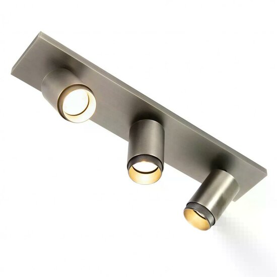 Scott 3 Opbouwspot | gun metal | GU10 - Afbeelding 3