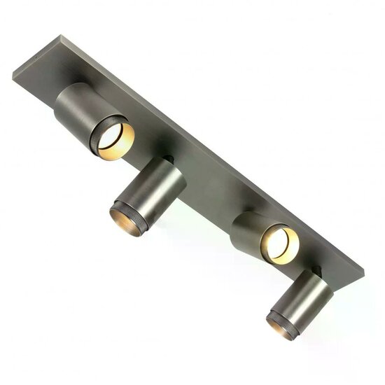 Scott 4 Opbouwspot | gun metal | GU10 - Afbeelding 3