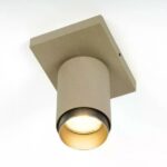 Scott 1 Surface-mounted spotlight | champagne | GU10
