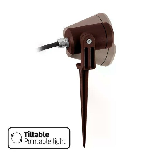 Tuinspot Spike | Corten | IP54 | GU10 - Image 4