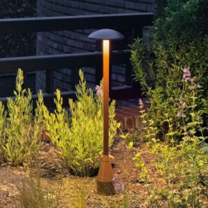 Staande buitenlamp Jazzy Medium Corten 8W 3000K