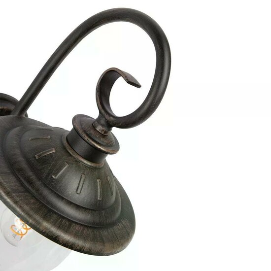 Muurlamp Elzas | Rustiek bruin - Image 2
