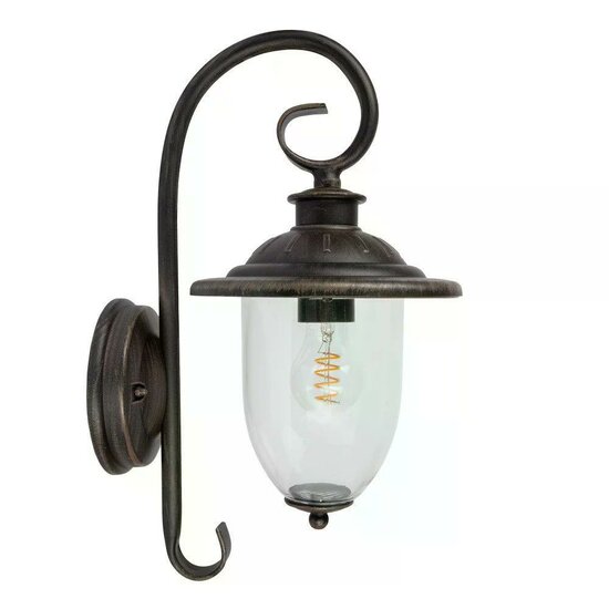 Muurlamp Elzas | Rustiek bruin - Image 4