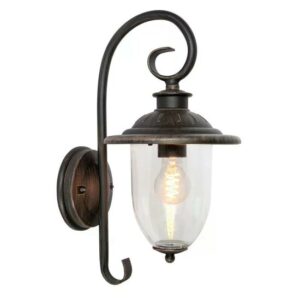 Muurlamp Elzas | Rustiek bruin