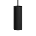 Metalen spotlamp E14 zwart