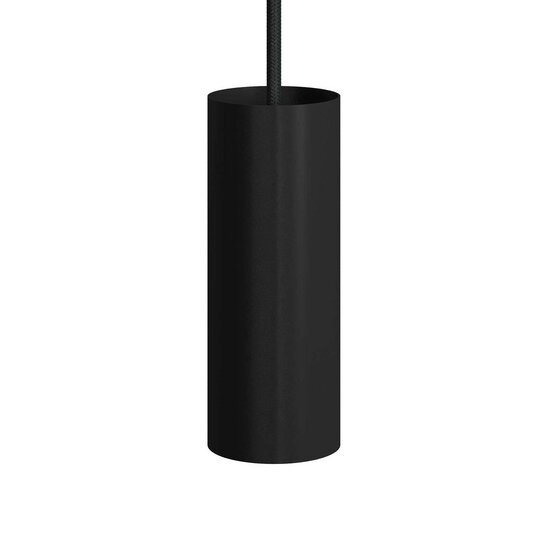 Metalen spotlamp E14 zwart