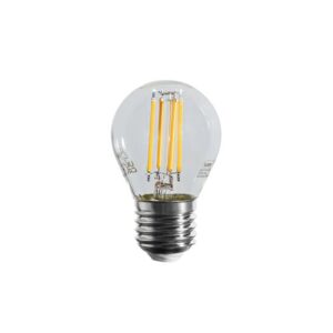 Dimbare led filamentlamp E27 G45 helder 4W 470 lumen 2700K warm wit