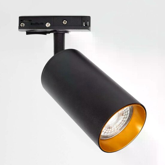 1-fase railspot Juno | GU10 fitting | Zwart goud – Image 3