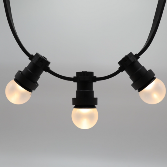 E27 led lamp | 1W | 2650K | Matte kap | Ø45 | Geschikt voor prikkabel – Bild 4