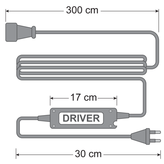Prikkabel dimmer incl afstandsbediening | Tot 500W - Afbeelding 3