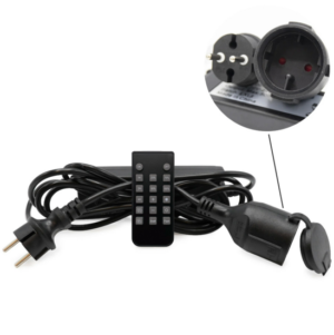 Prikkabel dimmer incl afstandsbediening Tot 500W
