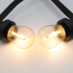 Ampoule LED E27 dimmable 1W | 2200K blanc chaud | Culot en polycarbonate pour guirlande lumineuse