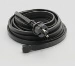 Lichterkette Kabel 200 Meter schwarz Ohne Stecker und Endkappe