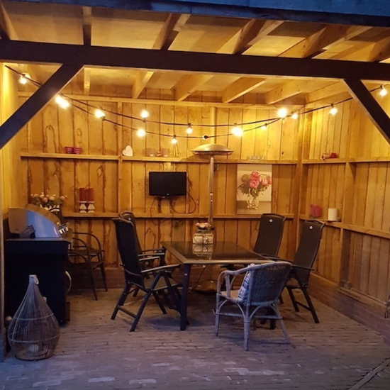 Prikkabel | Doorkoppelbaar | 25 meter | 50 fittingen | Zwart - Image 2
