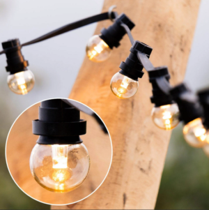 E27 dimbare led lamp 2W 2650K Met lens Ø45 Geschikt voor prikkabel