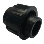 Interlinkable string lights protective cap connector Black