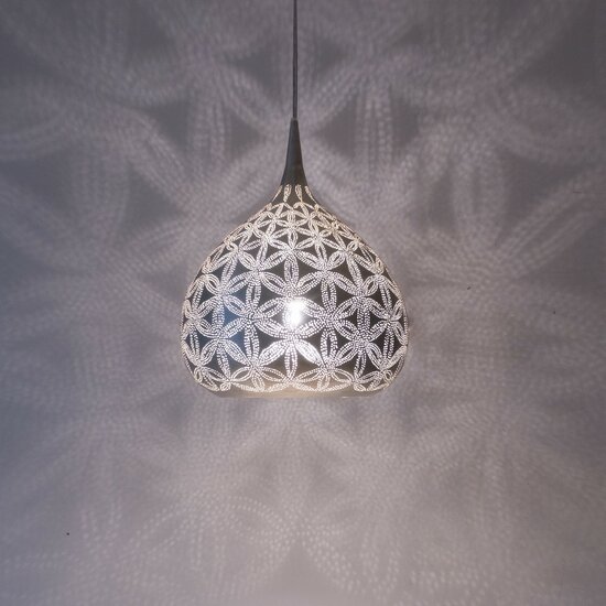 Zenza Mystic Wisdom Medium hanglamp | Zilver