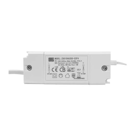 Led downlight Ortho | Ø170 | 13W | CCT-switch | Zwart