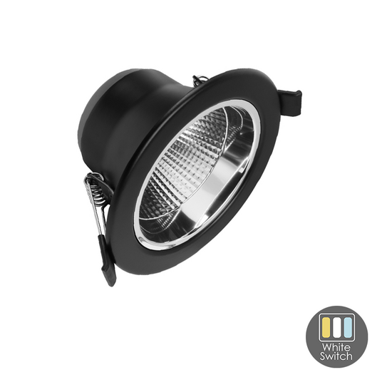 Led downlight Sia | Ø90 | 9W | CCT-switch | Zwart