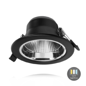 Led downlight Sia | Ø90 | 9W | CCT-switch | Zwart