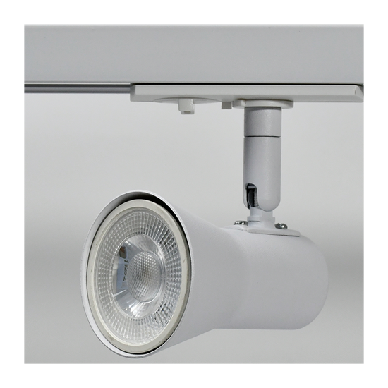 1-fase railspot | GU10 fitting | Wit - Afbeelding 4