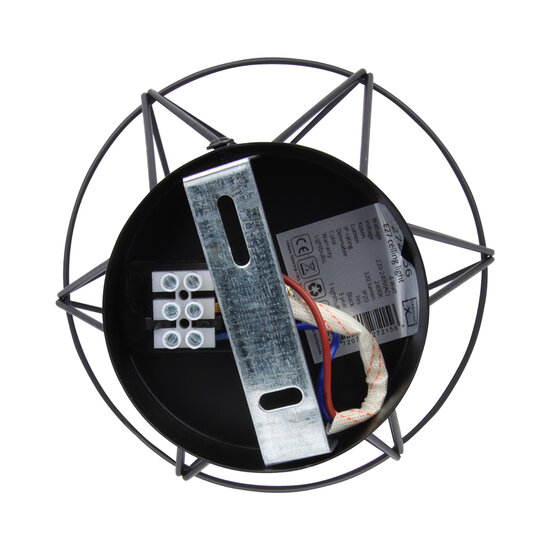 LED Ceiling Lamp Round 4W | Recessed | Black