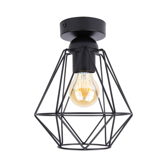 LEDUXA ceiling lamp with 1 light | 4W | black in matt black