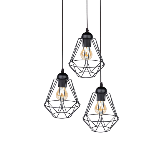 Hanglamp Round 12W | 3000K | Zwart