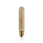 LED filament buislamp E27 4W 2400K amber dimbaar 185mm