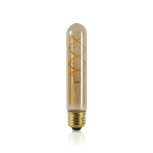 LED filament buislamp E27 4W 2400K amber dimbaar 185mm