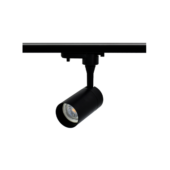 1-fase railspot | GU10 fitting | 100mm | Strak | Zwart - Afbeelding 4