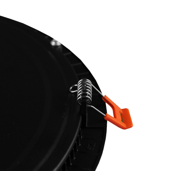 8W | 4000K | Zwart