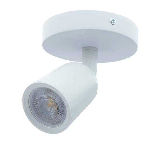 Plafondarmatuur Locaste | 1x GU10 | Wit