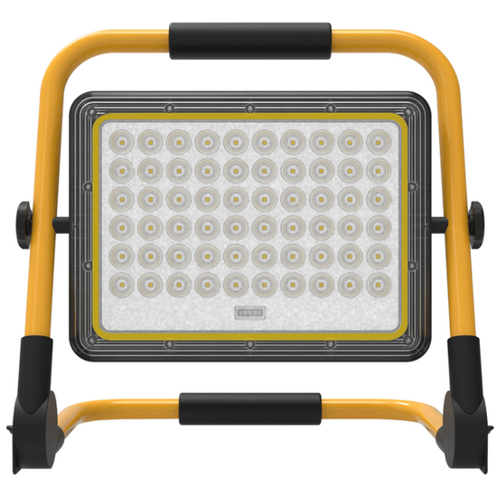 LED Akku Bauleuchte 1300lm 100W | Tragbar und wiederaufladbar