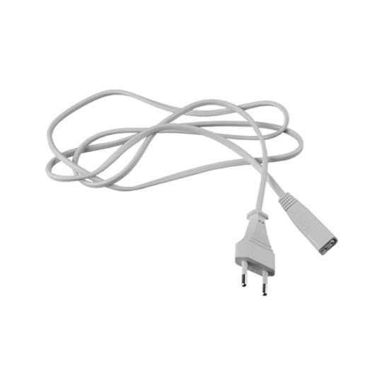 T5 aansluitsnoer | 150cm | connector + eurostekker | wit - Afbeelding 3